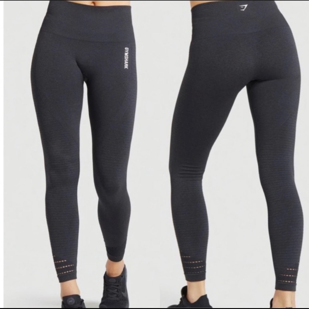 COPY - Gymshark Origin Seamless Leggings - Black …